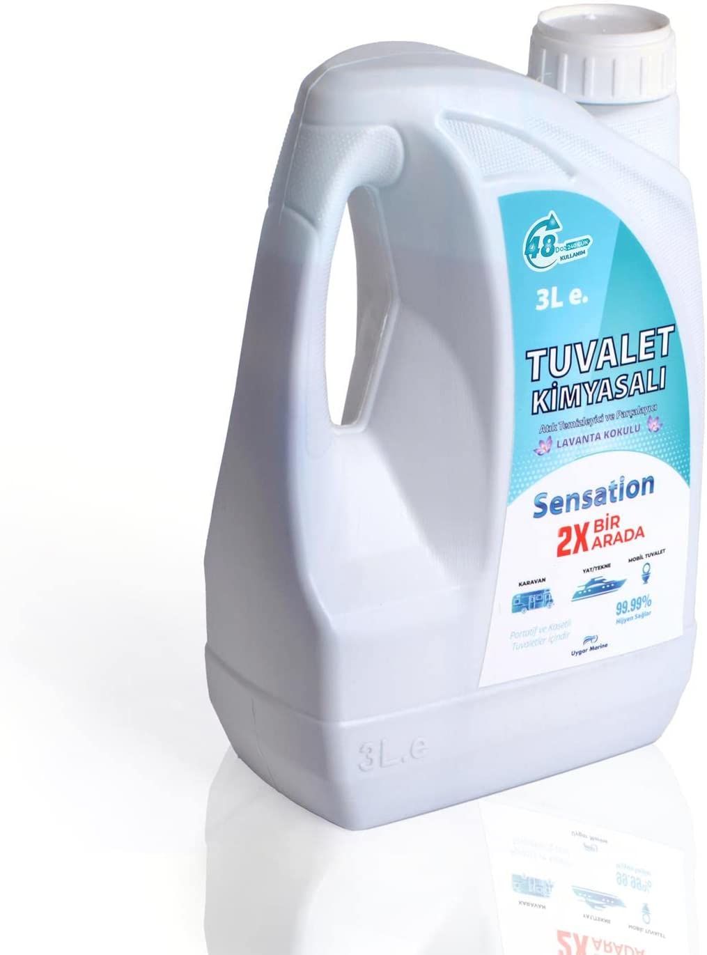 Sensation Karavan Tekne Tuvalet Kimyasalı 3Lt