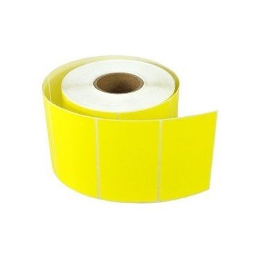 Eczane Etiketi Sarı Zeminli 40mm × 60mm - 10.000 Adet