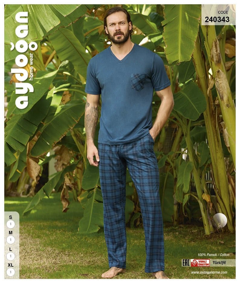 Aydoğan 240343 Erkek Pijama Takım