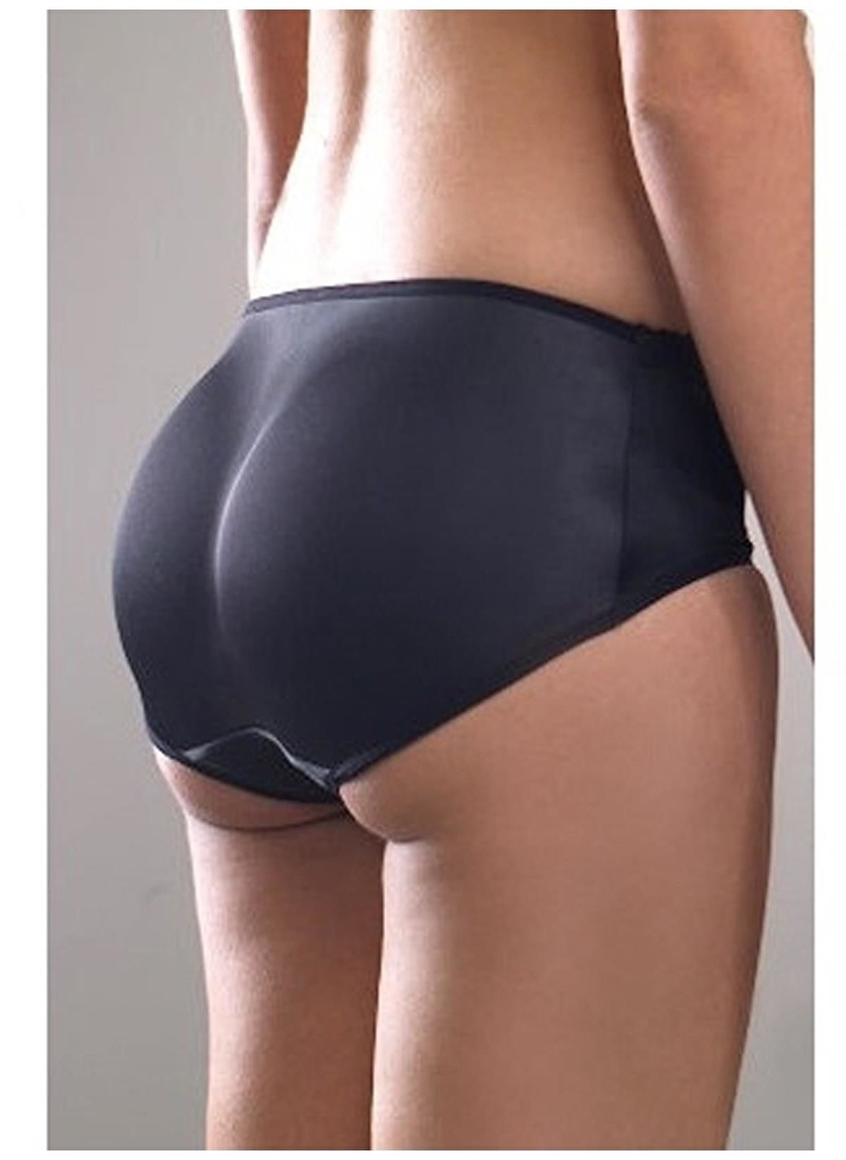 Anıl Kadın Kalça Kaldıran Destekli Pop-Up Slip 2689 -- L - -SİYAH