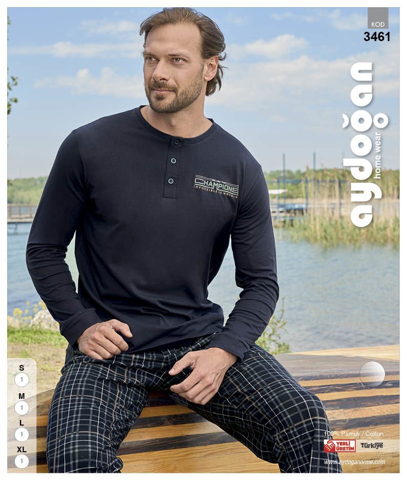 Aydogan 3461 Erkek Pijama Takım