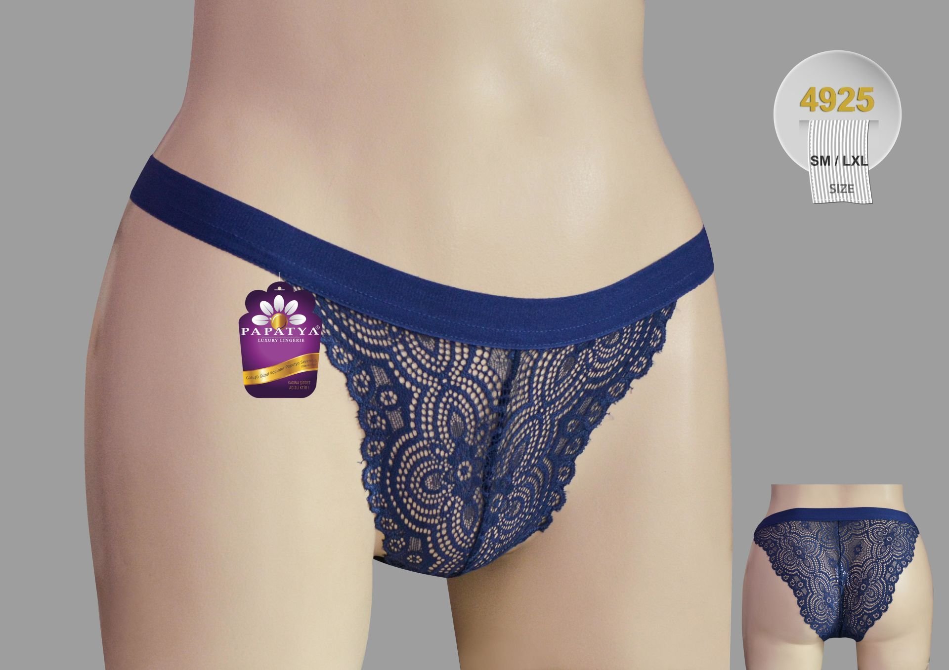 Papatya 4925 İp Komple Bant Bikini