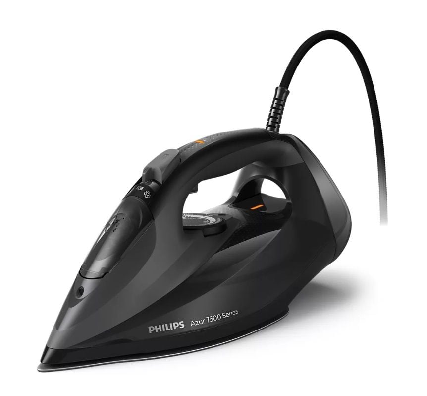 Philips Azur DST7511/80 7500 Serisi Siyah 3200 W Buharlı Ütü