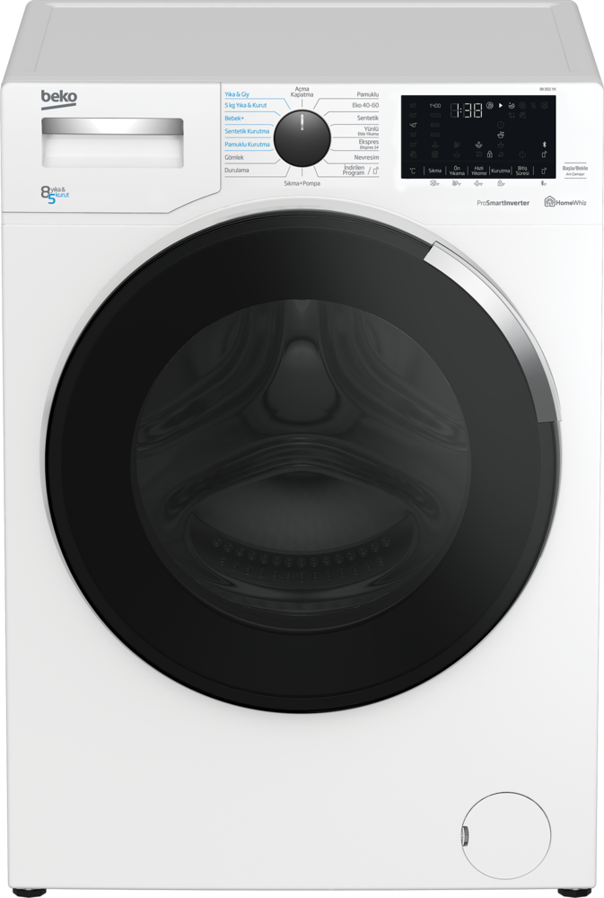 Beko BK 851 YK Kurutmalı Çamaşır Makinesi