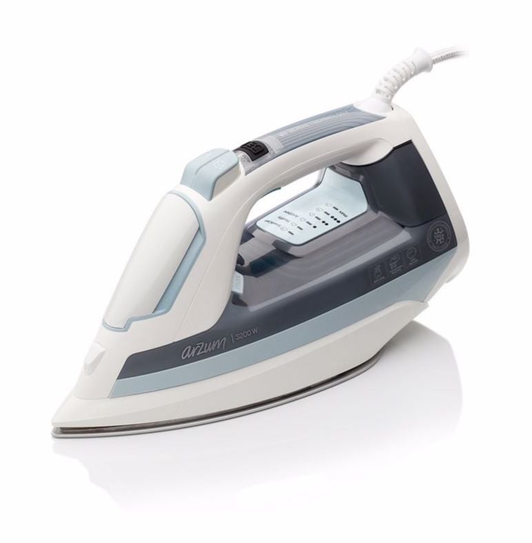 Arzum AR6018 Health Tech 3200 W Mavi Buharlı Ütü