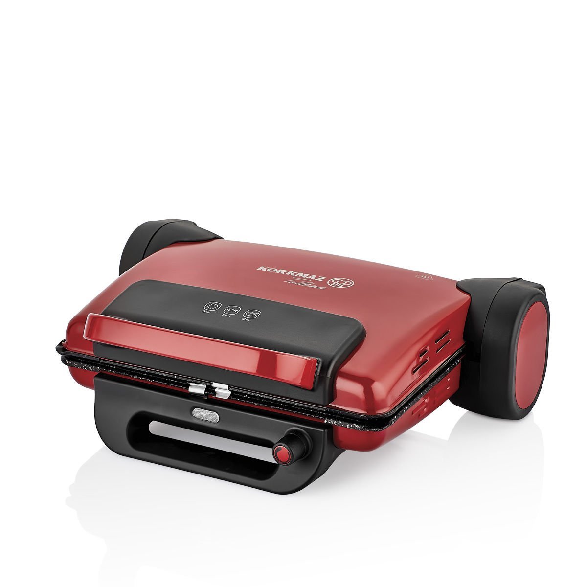 Korkmaz A810-04 Tostema Midi Kırmızı 1800 W Tost Makinesi