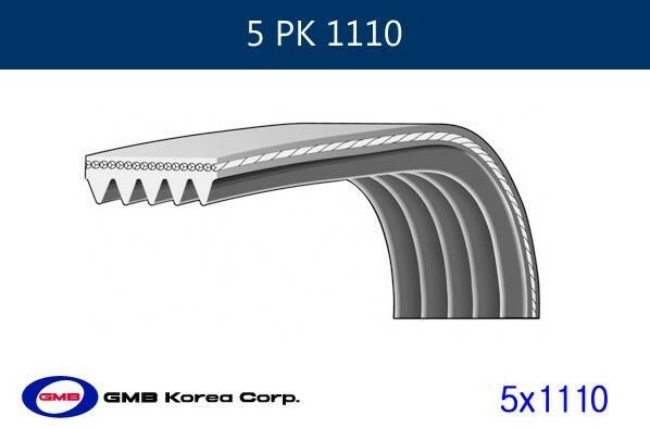 ALTERNATÖR KAYIŞI 5PK1110