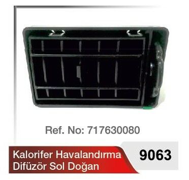 KALORİFER HAVALANDIRMA SOL ŞAHİN