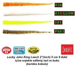 Lucky John King Leech 5cm Silikon Yem