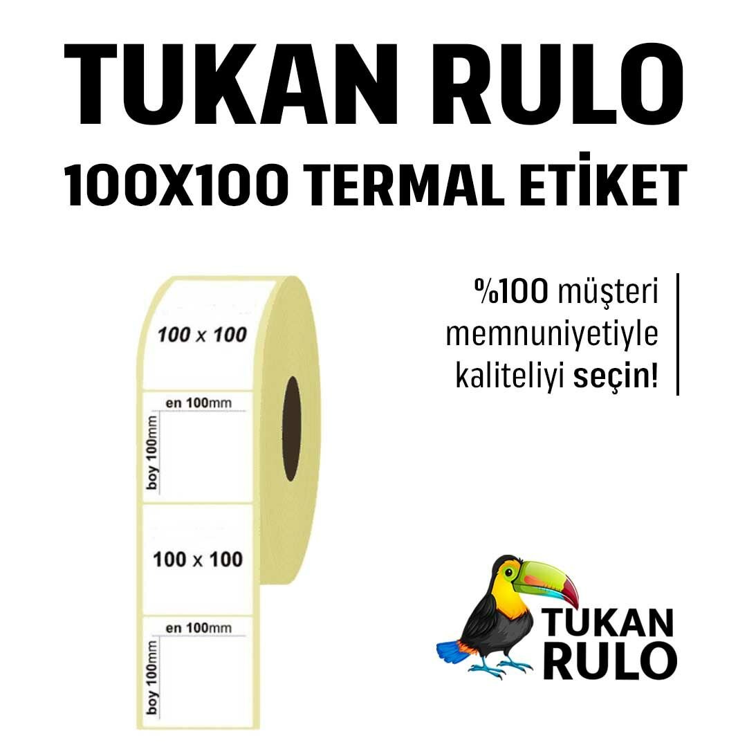 100x100 Termal Etiket (500 Sarım)