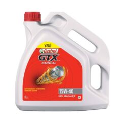 Castrol GTX Essential 15W-40 Motor Yağı 4 L