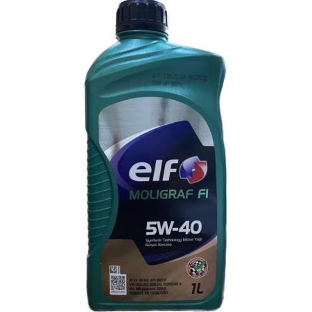 Elf Moligraf F1 5W-40 Sentetik Motor Yağ 1 L