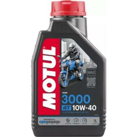 Motul 3000 10W-40 4t 1 L Motosiklet Motor Yağı 12 ADET