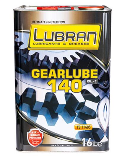 Lubran Gearlube 140 Numara Dişli Yağı 16L