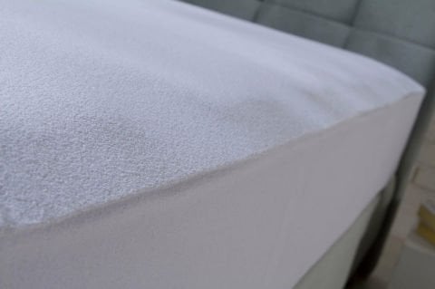 Sleepline Sıvı Geçirmez Fitted Alez 200 x 200 cm - Beyaz