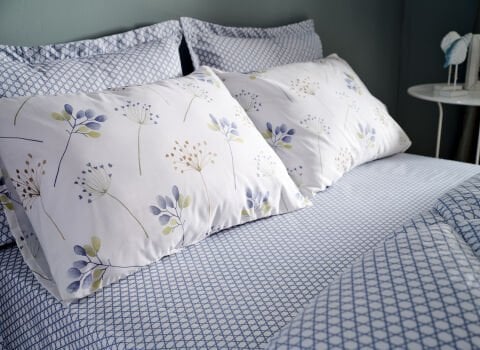 Easy Cotton Comforter Set Flourish Çift Kişilik - Krem