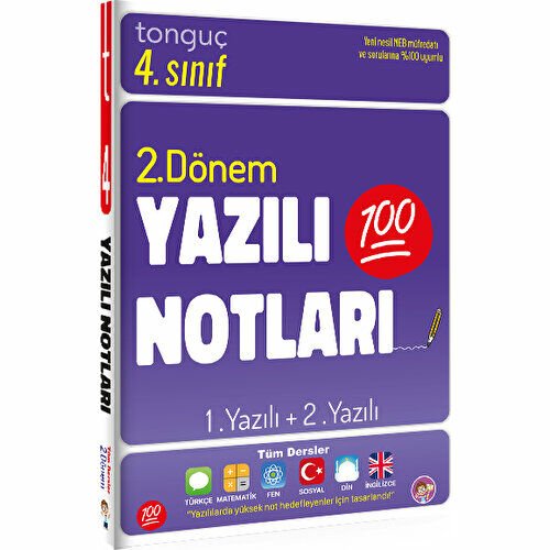 Tonguç 4. Sınıf 2. Dönem Yazılı Notları