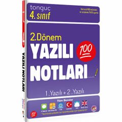 Tonguç 4. Sınıf 2. Dönem Yazılı Notları