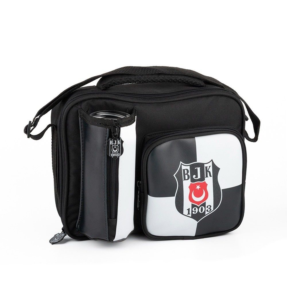 Me Beslenme Çantası Beşiktaş Bjk 1903 Logo Desenli Suni Deri 25362