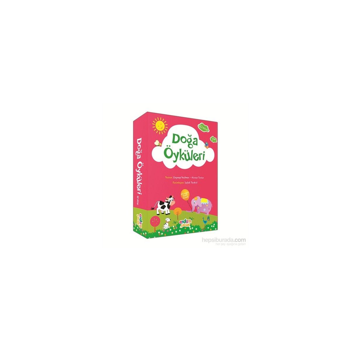 Doğa Öyküleri (10 Kitap Takım) Erdem Çocuk Yayınları