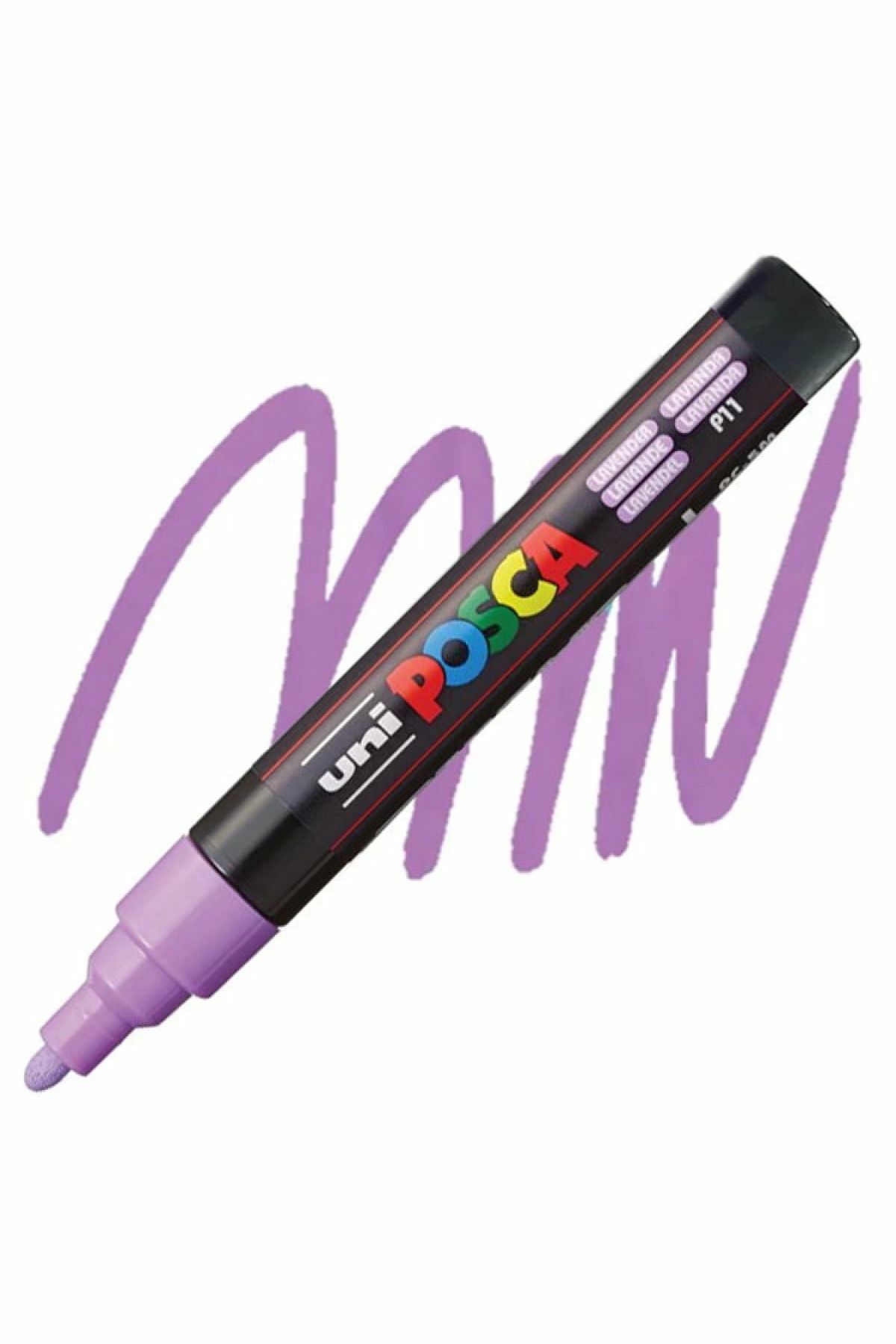 Uni-Ball Posca 1.8-2.5 Su Bazlı Poster Markörü Lavant N Pc-5M