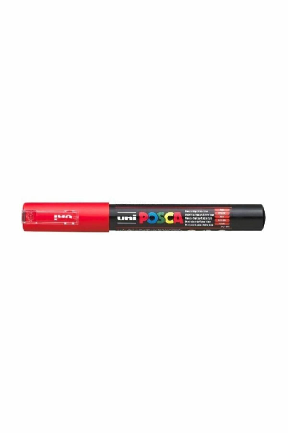 Uni-Ball Posca 0.7 Su Bazlı Poster Markörü Kırmızı N PC-1M