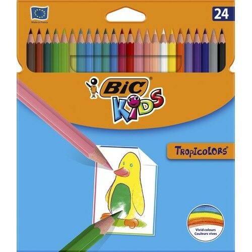 Bic Kuru Boya TropicolorS3 Tam Boy 24 LÜ 9375183