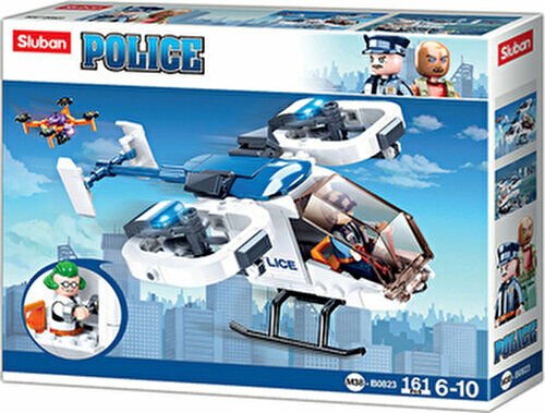 Sluban Lego Police Zırhlı Uçak 161 Parça