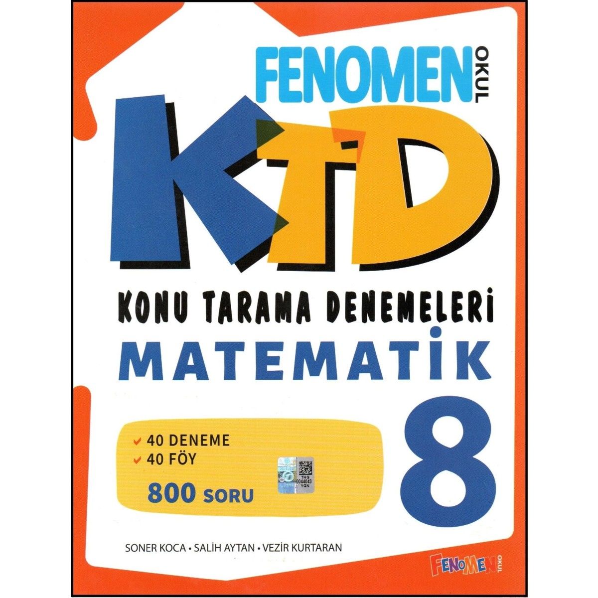 Fenomen 8 Ktd Matematik Soru Bankası