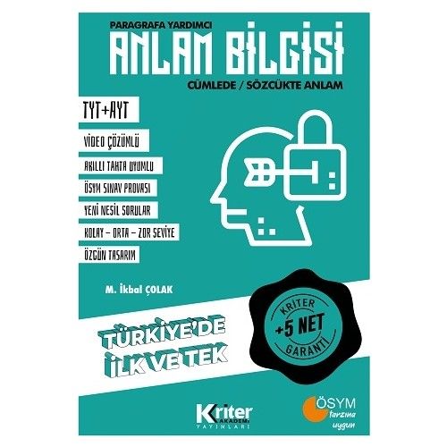 Yks Anlam Bilgisi