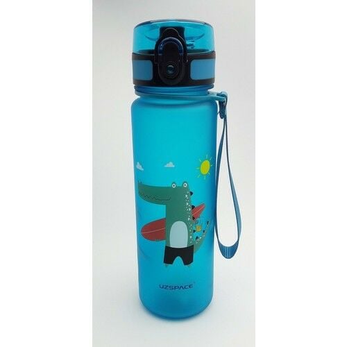 Uzspace Tritan 500 ml (Aurora Blue-Crocodile) Matara 3026-5