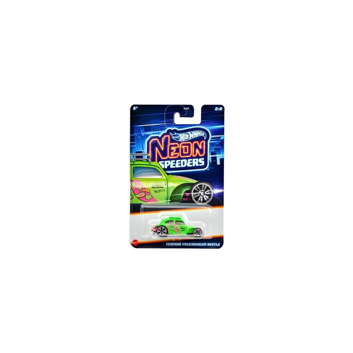 Hot Wheels Neon Speeders Custom Volkswagen Beetle JBY93