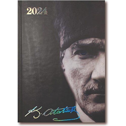 17x24 Kuşe Kapak Özel Atatürk Ajandası
