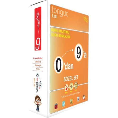 0'Dan 9'A Konu Anlatımlı Soru Bankası Sözel Set
