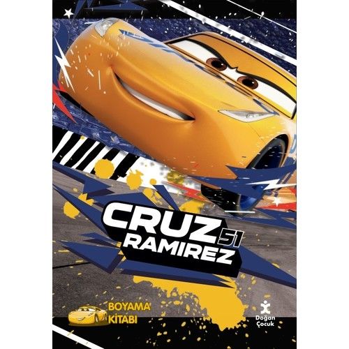Doğançocuk/disney Pixar Arabalar Cruz Ramirez Boyama Kitabı