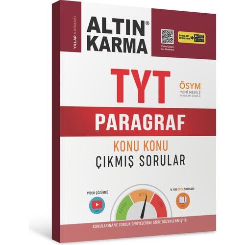 Altın Karma Tyt Paragraf Çıkmış Sorular