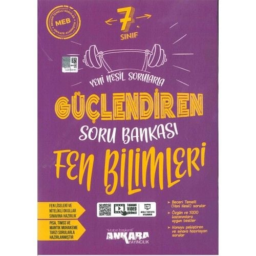 Ankara Güçlendiren 7.Sınıf Fen Bilimleri Soru