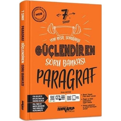 Ankara Yayıncılık 7. Sınıf Paragraf S.B.