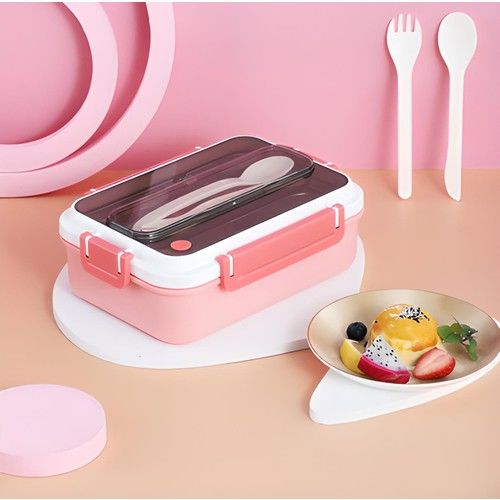 Vagonlife Lunch Box Sefer Tası Yemek Kabı Vagonlife Pembe Vgn528