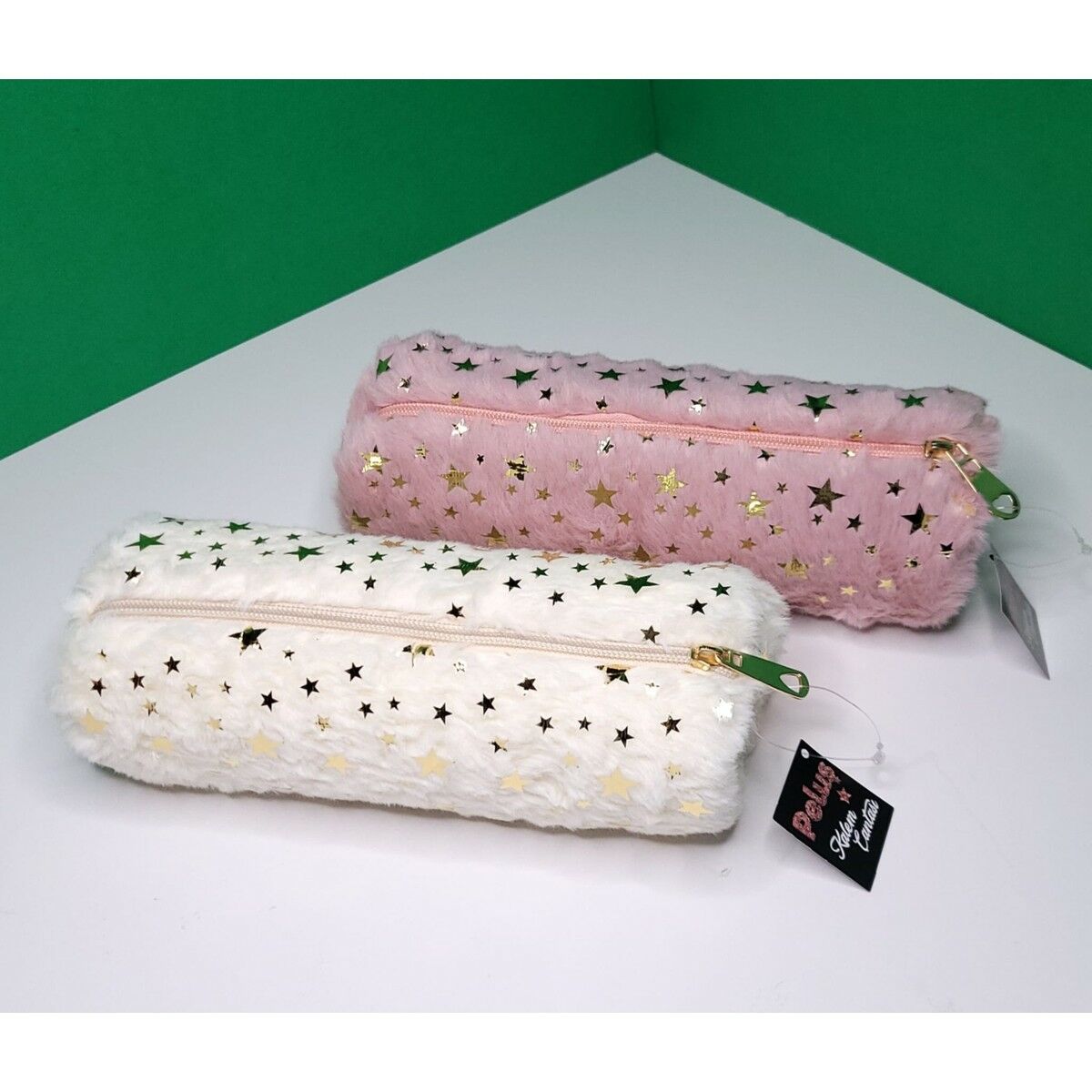 Dolphın Pc-855 Peluş Kalem Çantası Silindir 0