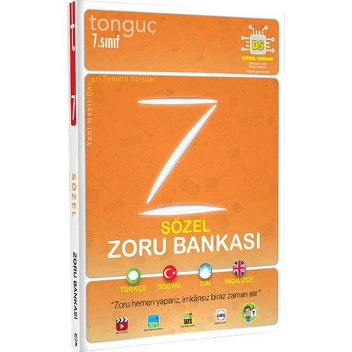 Tonguç 7.Sınıf Zoru Bankası Sözel