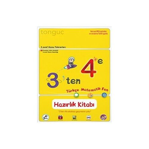 Tonguç 3 Ten 4 E Hazırlık Kitabı