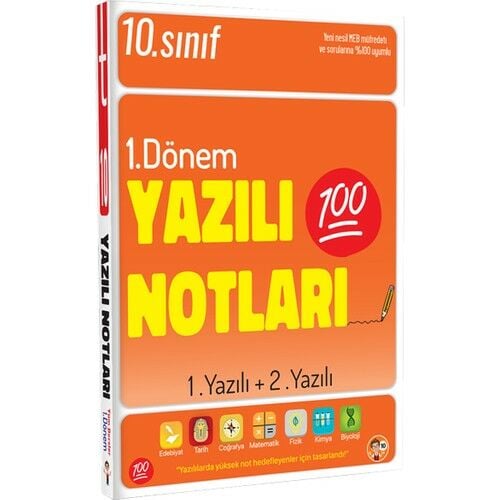Tonguç 10.Sınıf Yazılı Notları 1. Dönem 1. Ve 2. Yaılı