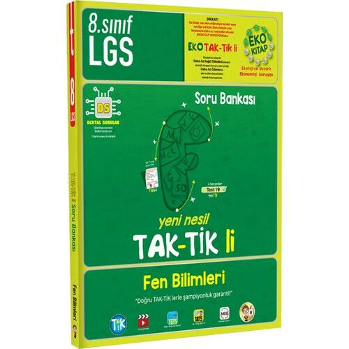 Tonguç Akademi Tonguç Yayınları 8. Sınıf Fen Bilimleri Eko Taktikli Soru Bankası