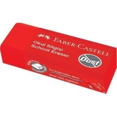 Faber Castell Okul Silgisi Kırmızı