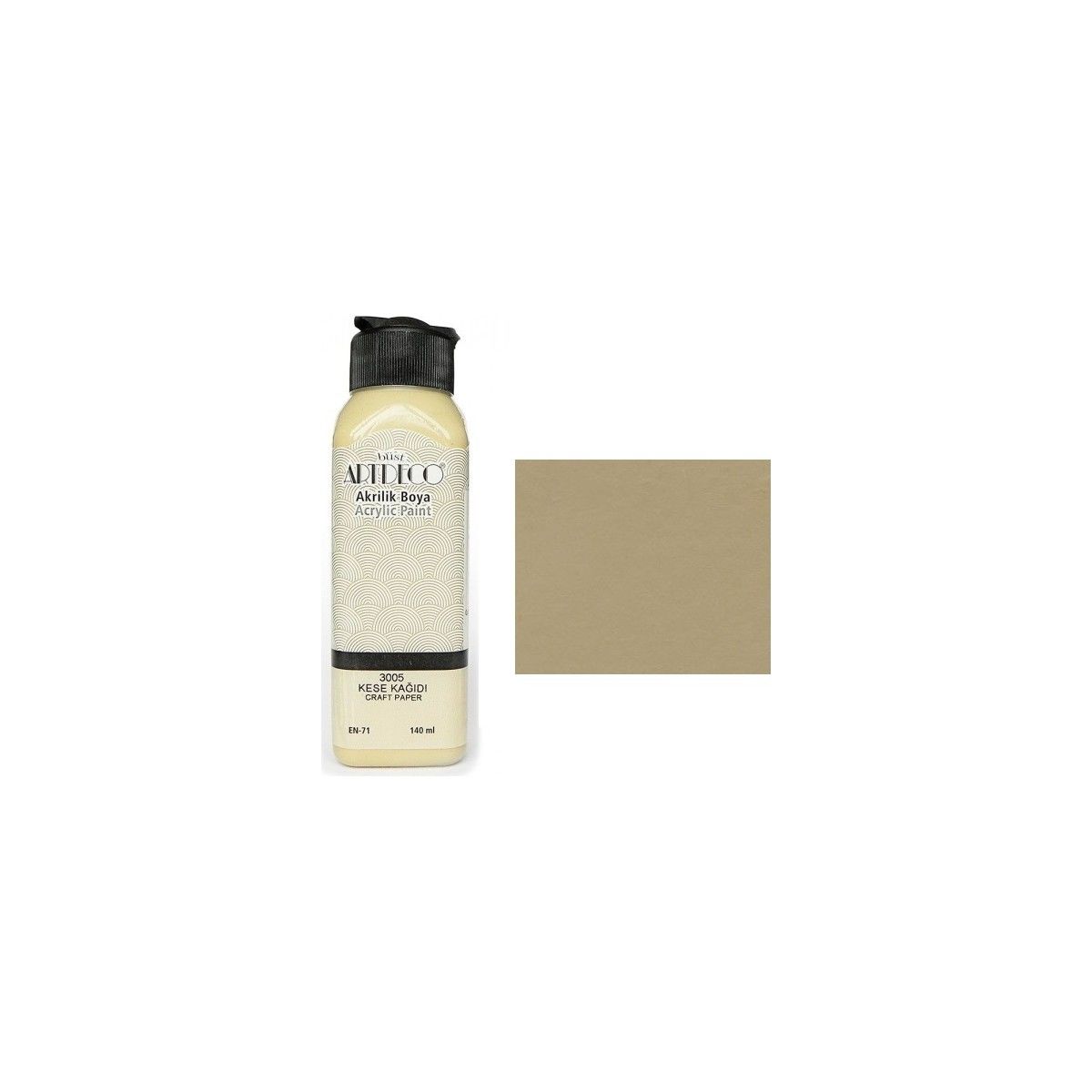 Ardeco Akrilik Boya 140 Ml Kese Kağıdı