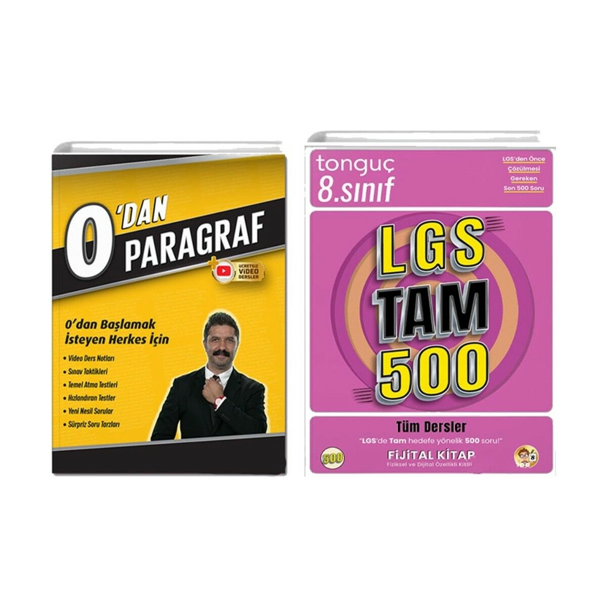 8. Sınıf Lgs Tam 500 Tüm Dersler+Rüştü Hoca Kampı 0'dan Paragraf