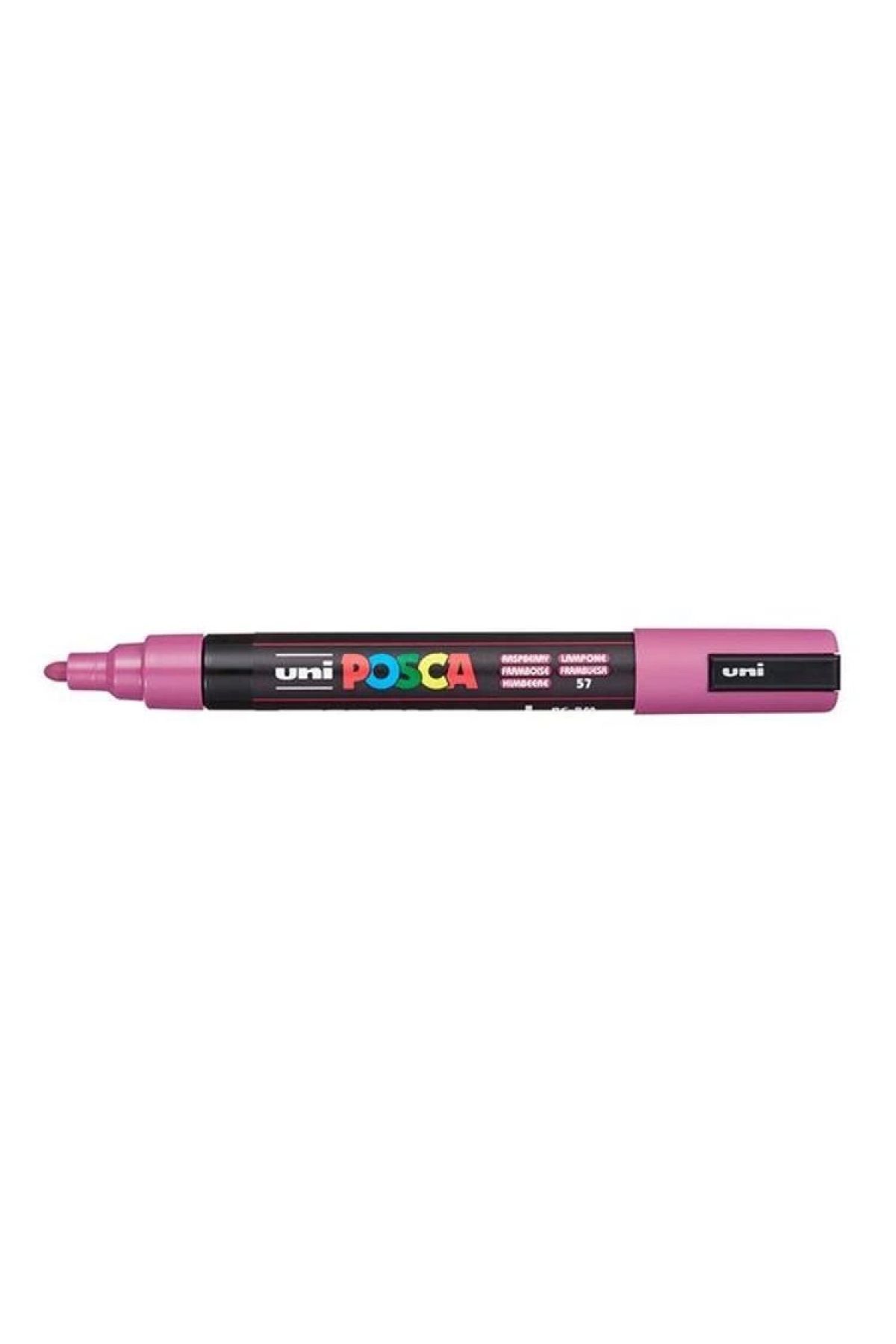 Uni-Ball Posca 1.8-2.5 Su Bazlı Boyama Markörü Ahududu N