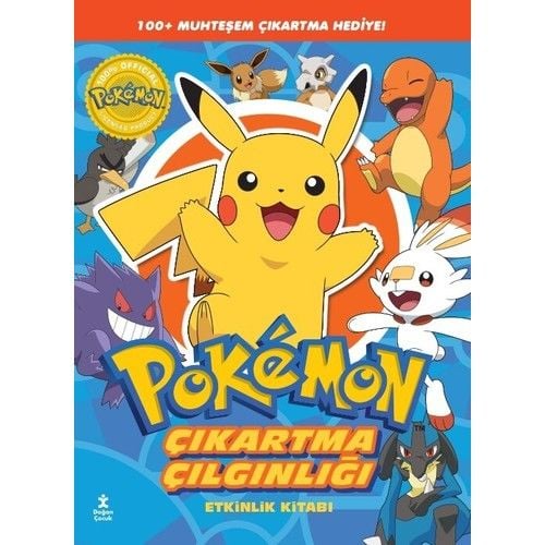 Pokemon Pıkachu Çıkartma Çılgınlığı