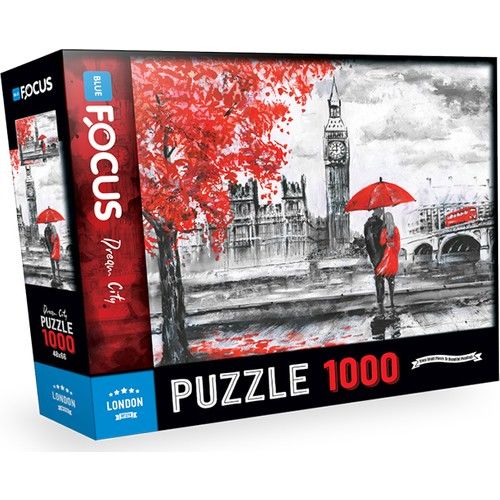 Blue Focus 1000 Parça Puzzle - London